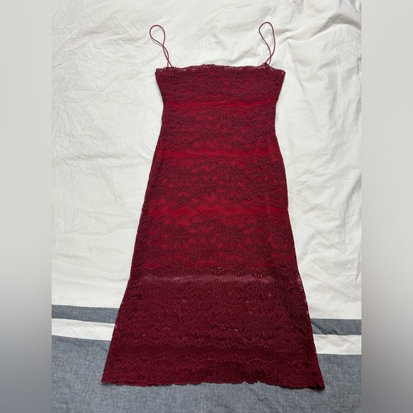 Hennes dress real lace all dress is made of lace , so fabulous! Size Small - Picture 2 of 8